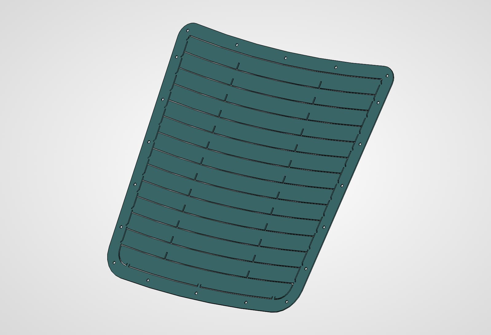 C5 Center Hood Vent